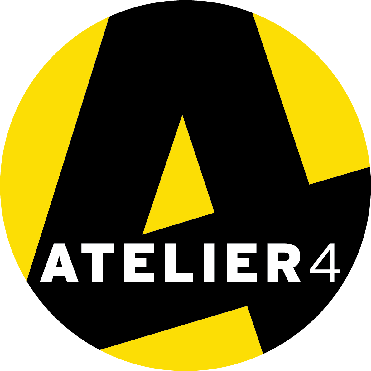 Atelier 4 badge logo